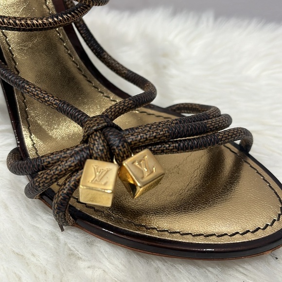 Louis Vuitton Wedge Sandal - Picture 4 of 9